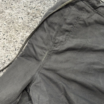 Pantalones anchos de nailon holgados con efecto cafeína de los años 90