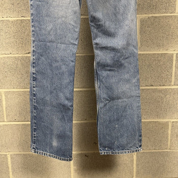 1990s Levi’s 517 Thrashed Faded Distressed Jeans - Made in USA