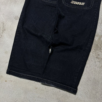 1990s ZONZ BAGGY BLACK SKATER DENIM JEANS