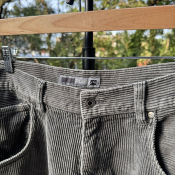 1990s/2000s Rusty Skater Surf Baggy Wide Corduroy Pants