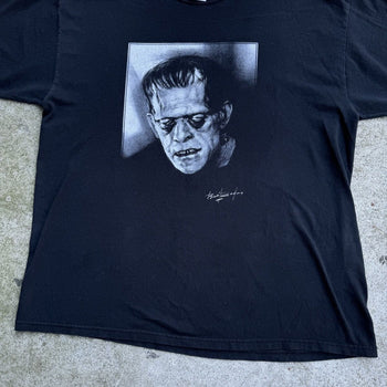 2000S FRANKENSTEIN FACE ART TEE