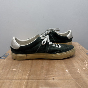 Golden Goose Soul Star Green Suede Sneakers