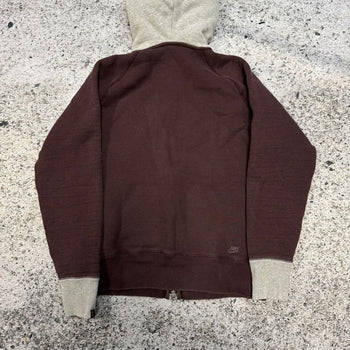 Sudadera con capucha y raglán con cremallera Nike NSW Loopwheeler AW77, fabricada en Japón