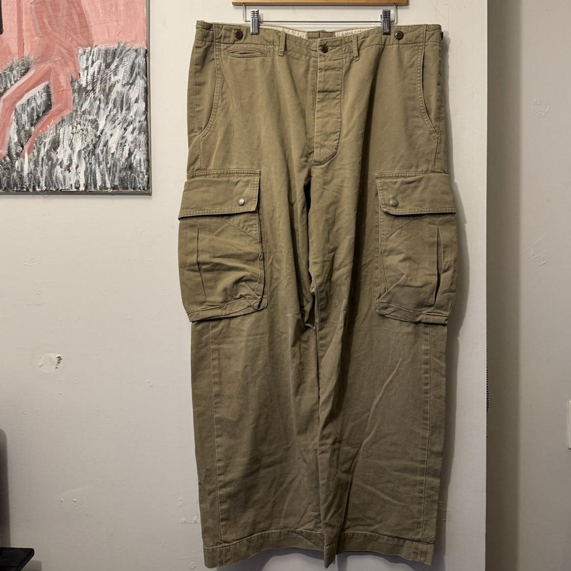 RRL RALPH LAUREN PARATROOPER MILITARY CARGO PANTS