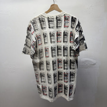 Vintage 1990s Made in USA Budweiser Warhol AOP Art Tee