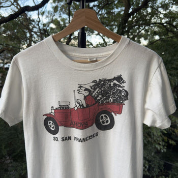1960s Andy's San Francisco California Hot Rod Speed Shop Tee