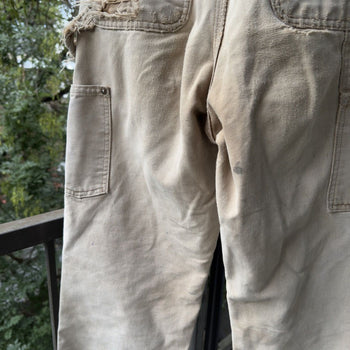 2000s Carhartt Thrashed Faded Distressed Double Knee Pants