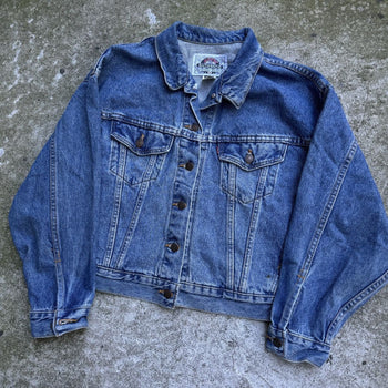 1980s LEVI’S WESTERN DENIM TRUCKER JACKET MADE IN USA