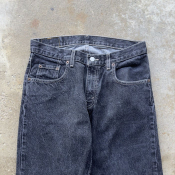 1990s LEVI'S 569 BLACK BAGGY DENIM SKATER JEANS