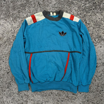 Sudadera con cuello redondo Adidas Ventex de los años 70 y 80