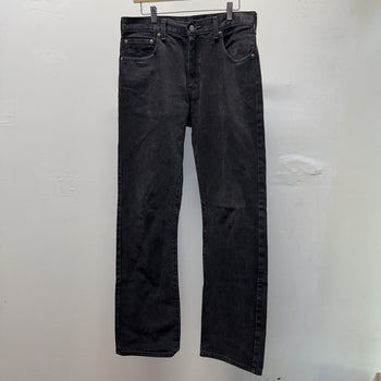 Vintage 2000s Levi's 517 Black Bootcut Flare Jeans