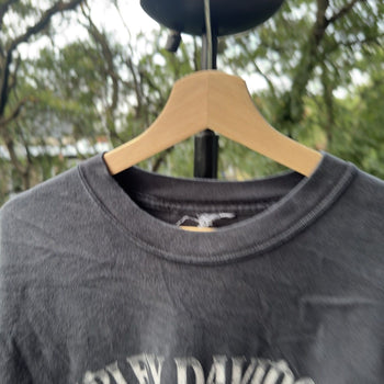 2000s Harley Davidson Faded Blue Clown Flame Longsleeve Tee