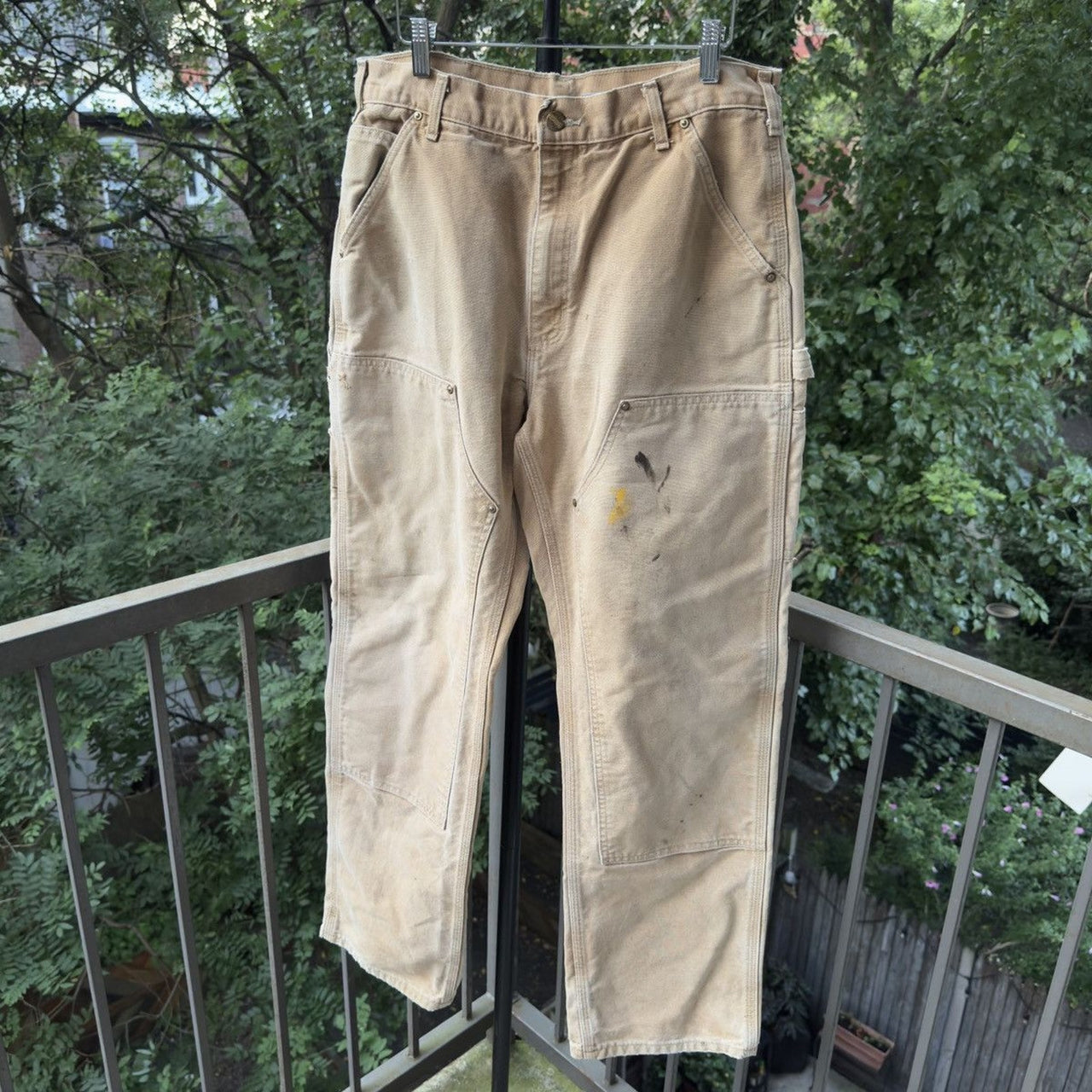 2000s Faded Carhartt Double Knee Pants