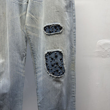 Vintage 2007 Levi’s 501 Limited Edition Faded Studded Jeans