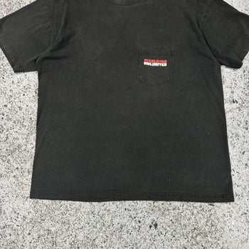 1990s THRASHED FADED MARLBORO LIZARD POCKET TEE