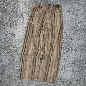 Our Legacy Vast Cut Wide Leg Striped Corduroy Pants