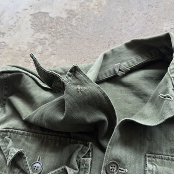 1960s HBT HERRINGBONE TWILL FIELD FATIGUE SHIRT