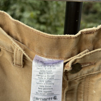2000s Carhartt Thrashed Faded Distressed Double Knee Pants
