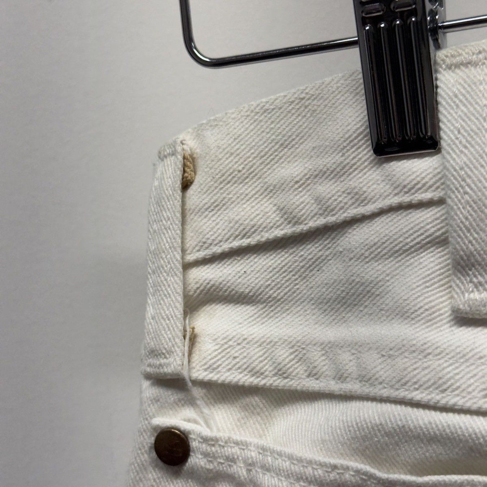 1980s Wrangler White Denim Jeans Women's