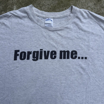 2000S FORGIVE ME I WAS RAISED BY HIPPIES TEE