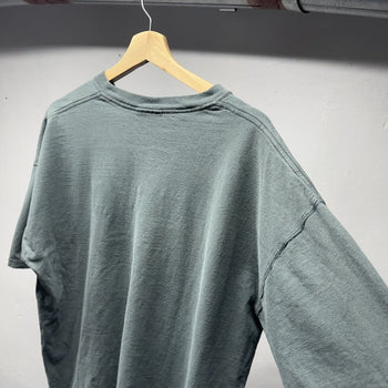 2000s Russell Athletic Faded Grey Blank Tee