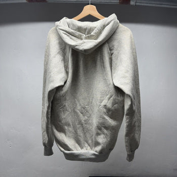 1990s Camber Chill-Buster II Blank Grey Thermal Lined Zip Up Hoodie