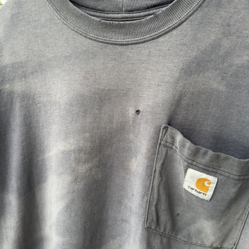 2000s Carhartt Thrashed Faded Dirty Tee
