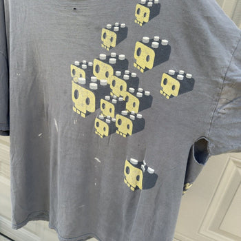 2000s Nike Thrashed Faded Stained Distressed Tee