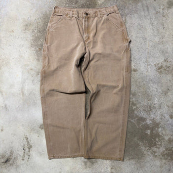 2000S CARHARTT BAGGY TAN CARPENTER PANTS