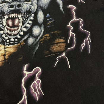 1990s USA AMERICAN THUNDER PITBULL TEE