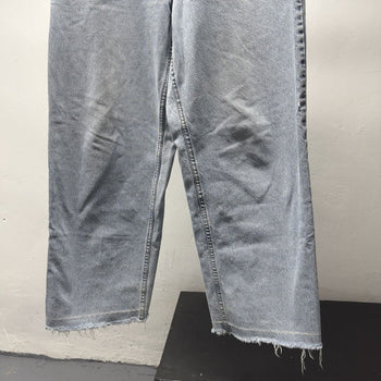 1990s Thrashed Faded Baggy Wide Leg Skater Jeans
