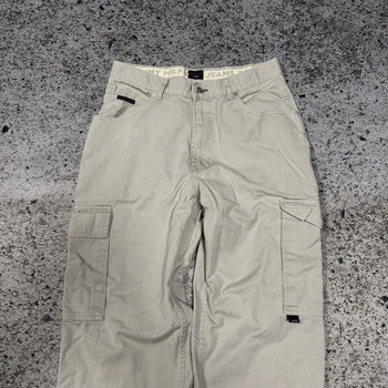 Pantalones cargo holgados de carpintero con pernera ancha de Tommy Hilfiger de la década de 2000
