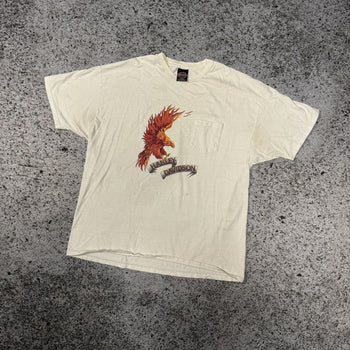 2000s Harley Davidson Las Vegas Eagle Tee Faded Thrashed