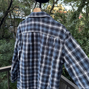 2000s Heavy Plaid Flannel Shirt