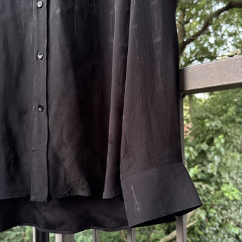Saint Laurent Paris FW15 Hedi Slimane Silk Guitar Shirt