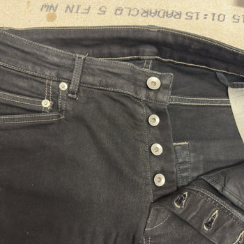 Rick Owens DRKSHDW Gethsmane 2021 Tyrone Cut Waxed Denim Jeans