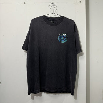 1990S FADED SANTA CRUZ NHS OG WAVE LOGO TEE