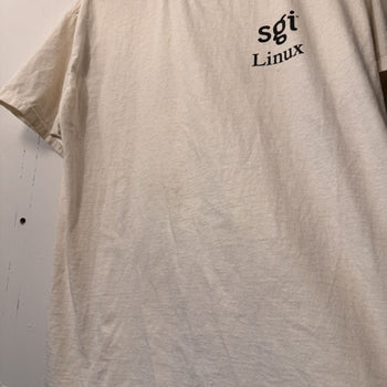 2000s SGI LINUX PENGUIN PC SOFTWARE LOGO TEE