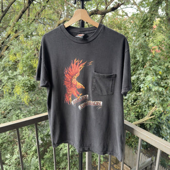 2000s Harley Davidson Faded Pocket Tee
