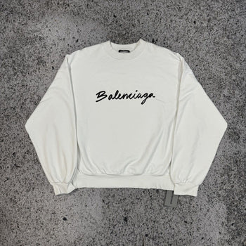 BALENCIAGA BRUSH CREWNECK