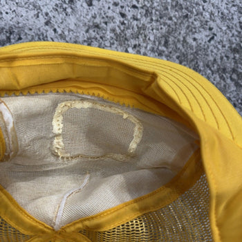 1970s Levi's Yellow Logo White Tab Trucker Hat