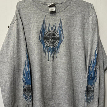 2000s HARLEY FLAME LOGO LONGSLEEVE TEE