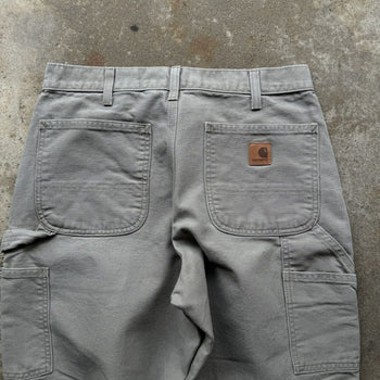 2000S CARHARTT TAN BAGGY CANVAS CARPENTER PANTS