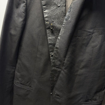 Carol Christian Poell SS04 Mainstream Downstream Black Tape Blazer
