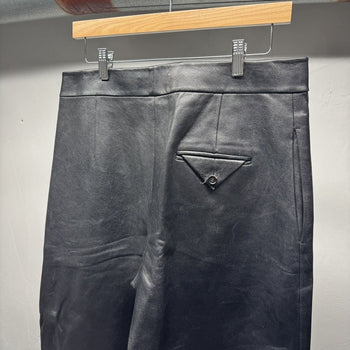 Bottega Veneta Pre Spring 2020 Leather Buckle Trouser Pants
