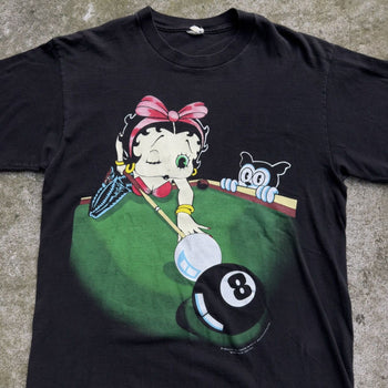 1990S BETTY BOOP FADED POOL TABLE TEE