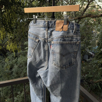 1990s Levi's 501 Faded Jeans - Made in USA