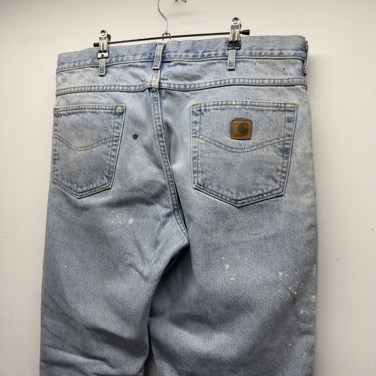 Vintage 2000s Carhartt Faded Distressed Painter Jeans