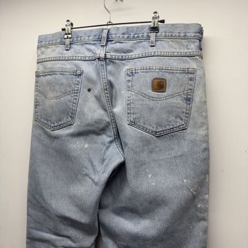 Vintage 2000s Carhartt Faded Distressed Painter Jeans