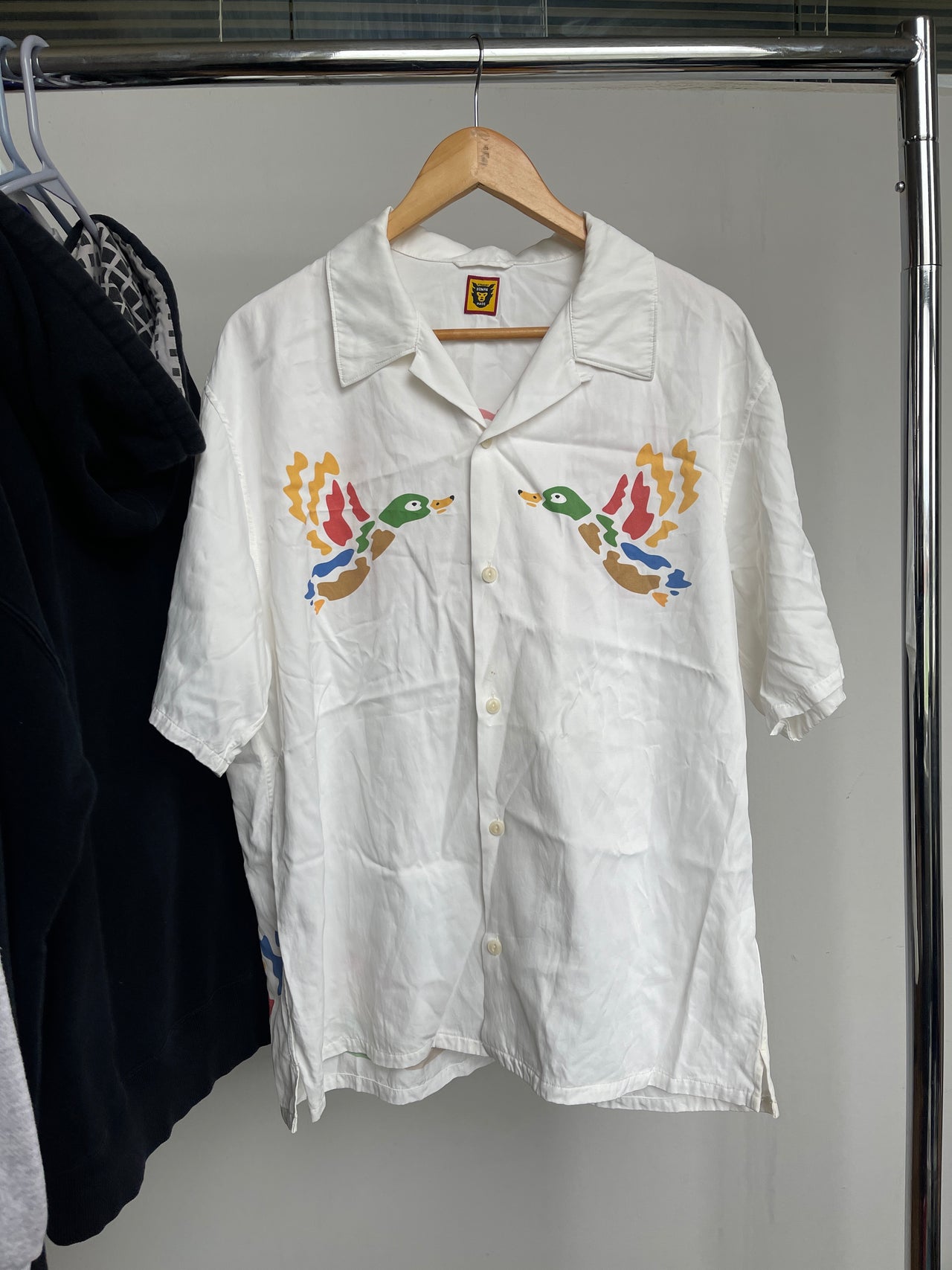 ヒューマンメイド アロハダックシャツ